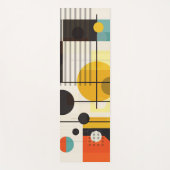 Samenstelling kleurrijke geometrische vormen yogamat (Voorkant)