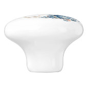 Samenstelling kustblauwe waterverf, aangepast Ce Keramische Knop (Zijkant)