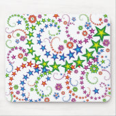 samenstelling levendige sterren muismat (Voorkant)