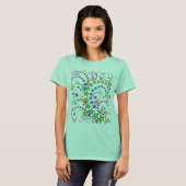 samenstelling levendige sterren t-shirt (Voorkant volledig)