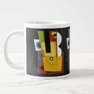 Samenstelling met gitaar, Amadeo de Souza-Cardoso Grote Koffiekop