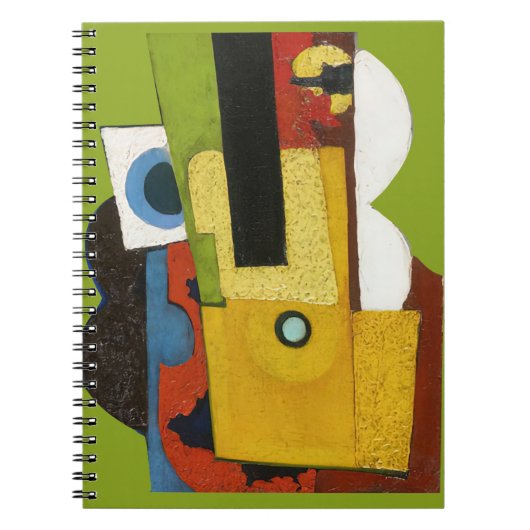 Samenstelling met gitaar, Amadeo de Souza-Cardoso Notitieboek (Voorkant)