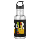 Samenstelling met gitaar, Amadeo de Souza-Cardoso Waterfles (Voorkant)