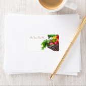 Samenstelling met ruwe groenten etiket (Insitu)