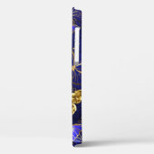 Samenstelling met sapphire Butterflies Case-Mate iPhone Case (Achterkant / Links)