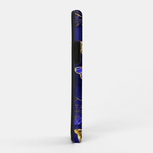 Samenstelling met sapphire Butterflies Case-Mate iPhone Case (Achterkant/rechts)