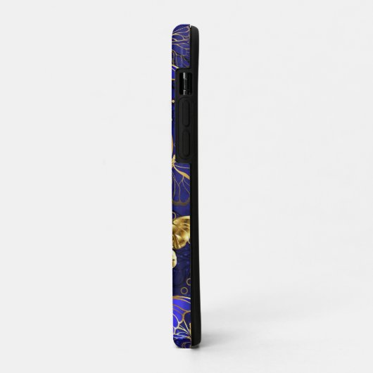 Samenstelling met sapphire Butterflies Case-Mate iPhone Case (Achterkant/links)