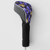 Samenstelling met sapphire Butterflies Golfheadcover (Schuin)