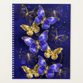 Samenstelling met sapphire Butterflies Planner (Voorkant)