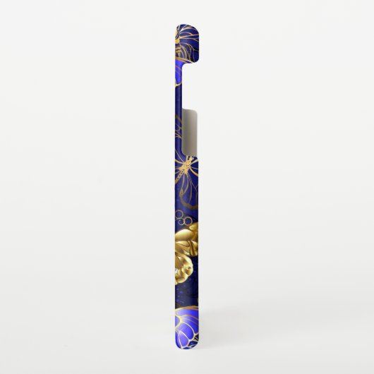 Samenstelling met sapphire Butterflies Samsung Galaxy Hoesje (Linkerkant)