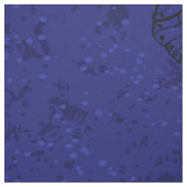 Samenstelling met sapphire Butterflies Stof (Swatch)