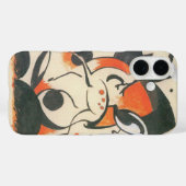 Samenstelling met Two Deer door Franz Marc Case-Mate iPhone Case (Achterkant (horizontaal))