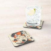 Samenstelling met Two Deer door Franz Marc Drankjes Onderzetter (Rechterzijde)