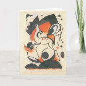 Samenstelling met Two Deer door Franz Marc Kaart (Voorkant)