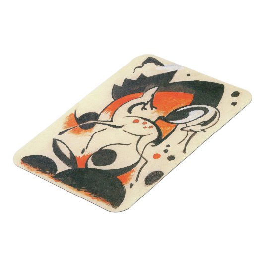 Samenstelling met Two Deer door Franz Marc Magneet (Linkerzijde)