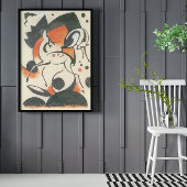 Samenstelling met Two Deer door Franz Marc Poster