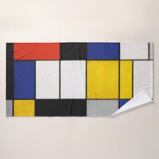 Samenstelling Mondriaan Badhanddoek (Badhanddoek)