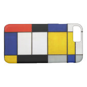 Samenstelling Mondriaan Case-Mate iPhone Case (Achterkant (Horizontaal))