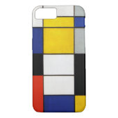 Samenstelling Mondriaan Case-Mate iPhone Case (Achterkant)