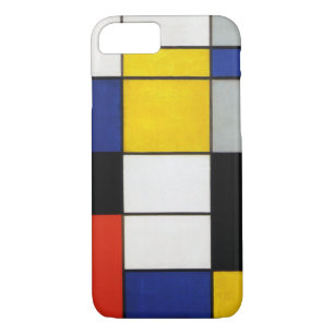 Samenstelling Mondriaan iPhone 8/7 Hoesje