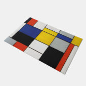 Samenstelling Mondriaan Deurmat (Schuin)