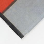 Samenstelling Mondriaan Fleece Deken (Hoek)