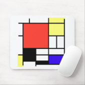 Samenstelling, Mondriaan Muismat (Met muis)
