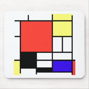 Samenstelling, Mondriaan Muismat