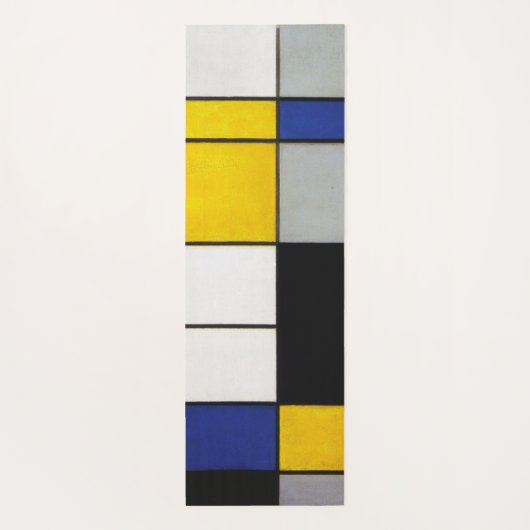 Samenstelling Mondriaan Yogamat (Achterkant)