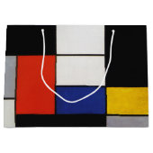 Samenstelling Mondrian Large Gift Bag Groot Cadeauzakje (Voorkant)