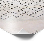 Samenstelling nr. 10, Pier en Oceaan | Mondriaan | Foto Afdruk (Hoek)