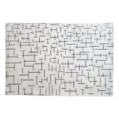 Samenstelling nr. 10, Pier en Oceaan | Mondriaan | Kussensloop (Achterkant-Links)