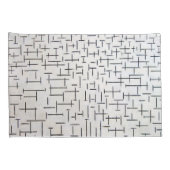 Samenstelling nr. 10, Pier en Oceaan | Mondriaan | Kussensloop (Achterkant-Rechts)