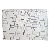 Samenstelling nr. 10, Pier en Oceaan | Mondriaan | Kussensloop (Voorkant-Links)