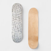Samenstelling nr. 10, Pier en Oceaan | Mondriaan | Persoonlijk Skateboard (Voorkant)