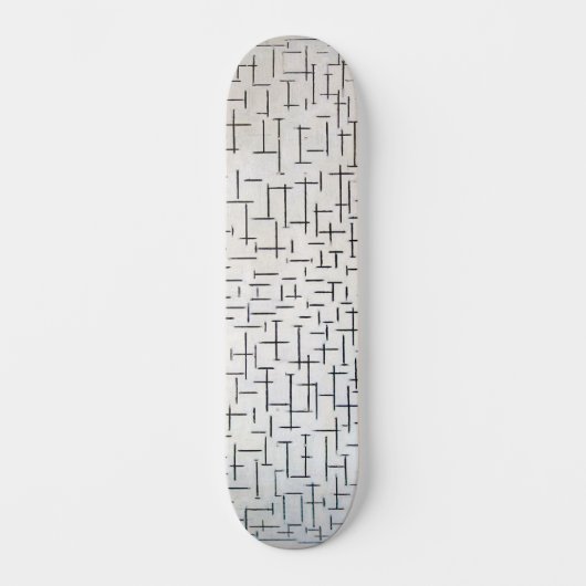 Samenstelling nr. 10, Pier en Oceaan | Mondriaan | Persoonlijk Skateboard (Voorkant)