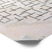 Samenstelling nr. 10, Pier en Oceaan | Mondriaan | Poster (Hoek)