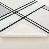 Samenstelling (Nr. 1) Grijsrood | Piet Mondriaan | Sherpa Deken (3/4)