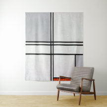 Samenstelling (Nr. 1) Grijsrood | Piet Mondriaan |