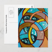 Samenstelling nr. 8 door Michael Moffa Briefkaart (Voorkant / Achterkant)