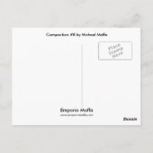 Samenstelling nr. 8 door Michael Moffa Briefkaart (Achterkant)