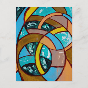 Samenstelling nr. 8 door Michael Moffa Briefkaart