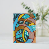 Samenstelling nr. 8 door Michael Moffa Briefkaart (Staand voorkant)