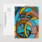 Samenstelling nr. 8 door Michael Moffa Briefkaart (Voorkant / Achterkant)