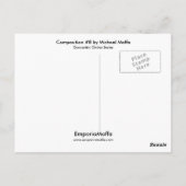 Samenstelling nr. 8 door Michael Moffa Briefkaart (Achterkant)