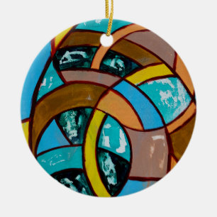Samenstelling nr. 8 door Michael Moffa Keramisch Ornament