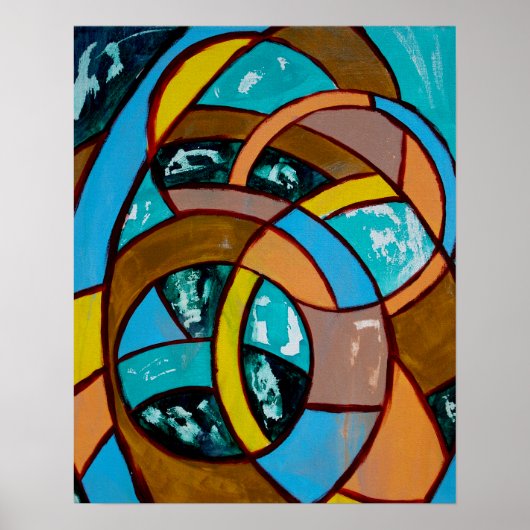 Samenstelling nr. 8 door Michael Moffa Poster (Voorkant)