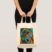 Samenstelling nr. 8 door Michael Moffa Tote Bag (Voorkant (product))