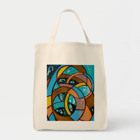 Samenstelling nr. 8 door Michael Moffa Tote Bag (Voorkant)