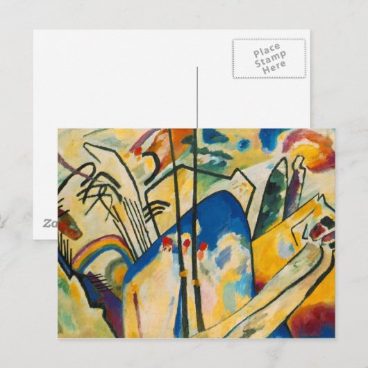 Samenstelling nummer vier briefkaart (Voorkant / Achterkant)